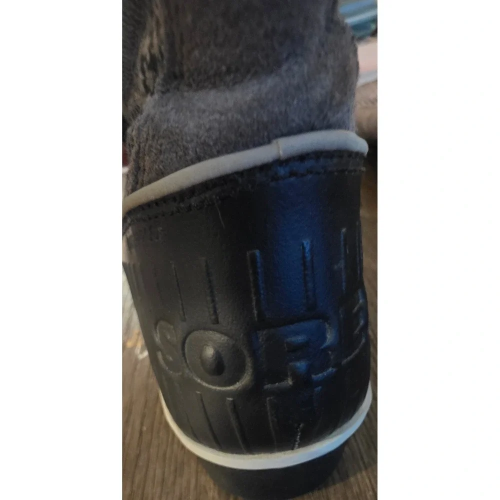 Sorel Tivoli High II Snow Boots Womens Winter Boots Suede Faux Fur SZ 12